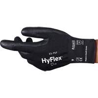 HyFlex&reg; 11-757 Cut-Resistant Gloves, Size 6, 18 Gauge, Polyurethane Coated, Intercept Shell, ASTM ANSI Level A7/EN 388 Level F Helyx Safety & Industrial Supplies