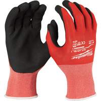 Cut-Resistant Gloves, Size Large, Nitrile Coated, Nylon/Lycra&reg; Shell, ANSI/ISEA 105 Level 1/EN 388 Level 1 Helyx Safety & Industrial Supplies