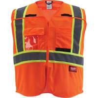 Flagman Safety Vest, High Visibility Orange, Medium/Small Helyx Safety & Industrial Supplies