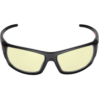 Lunettes de s&eacute;curit&eacute; performantes, Lentille Jaune, Antibu&eacute;e, ANSI Z87+/R&eacute;pond ou surpasse la norme CSA Z94.3 Helyx Safety & Industrial Supplies