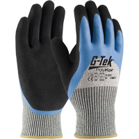 G-Tek&reg; PolyKor&reg; Insulated Cut-Resistant Glove, Size Small, 13 Gauge, Rubber Latex Coated, Engineered Yarn Shell, ANSI/ISEA 105 Level 3 Helyx Safety & Industrial Supplies