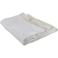 Uncoated Fiberglass Blanket, 6' W x 6' L, Rated Up To 1000 °F Helyx Safety & Industrial Supplies