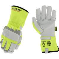 Gants de protection haute visibilit&eacute; contre les &eacute;pingles, Taille Petit, Rev&ecirc;tement Polyur&eacute;thane, Enveloppe en DuraHide, ASTM ANSI niveau A5 Helyx Safety & Industrial Supplies