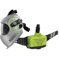 Syst&egrave;me APR motoris&eacute; sur ceinture pour soudage e3000x, Capuchon & visi&egrave;re/Masque de soudage, Pile Lithium-ion Helyx Safety & Industrial Supplies