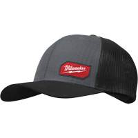 Gridiron Snapback Trucker Hat, Grey, Nylon/Poly-Cotton Helyx Safety & Industrial Supplies