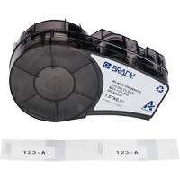 Aggressive Adhesive Multi-Purpose Labels with Ribbon, Black Helyx Safety & Industrial Supplies