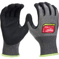 Gants enduits par trempage &agrave; dext&eacute;rit&eacute; &eacute;lev&eacute;e, Taille Petit, Calibre 18, Rev&ecirc;tement Nitrile, Enveloppe en Nylon/Poly&eacute;thyl&egrave;ne/Tungst&egrave;ne, ASTM ANSI niveau A9/EN 388 niveau F Helyx Safety & Industrial Supplies