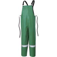 P43 035 Salopette de s&eacute;curit&eacute; CA-43 ignifuge et r&eacute;sistante aux produits chimiques et aux acides, Petit, Vert Helyx Safety & Industrial Supplies