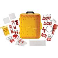 Station de cadenassage &eacute;lectrique avec cadenas de s&eacute;curit&eacute; en nylon &agrave; cl&eacute; identique, Cadenas Plastique, Capacit&eacute; de 55, Cadenas Compris Helyx Safety & Industrial Supplies