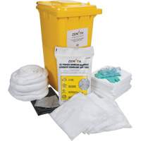Trousse de lutte contre les d&eacute;versements de premi&egrave;re qualit&eacute;, Huile seulement, Bac, Absorbance de 63 gal. US Helyx Safety & Industrial Supplies