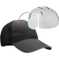 Skullerz 8946 Standard Baseball Cap with Bump Cap Insert, Black Helyx Safety & Industrial Supplies