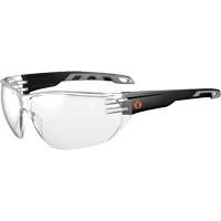 Lunettes de s&eacute;curit&eacute; sans monture Skullerz VALI, Lentille Transparent, Antibu&eacute;e/Anti-&eacute;gratignures, ANSI Z87+/R&eacute;pond ou surpasse la norme CSA Z94.3 Helyx Safety & Industrial Supplies