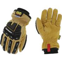 Gants imperm&eacute;ables ColdworkM-Pact, 8, Paume en Cuir fleur, Poignet &eacute;lastique Helyx Safety & Industrial Supplies