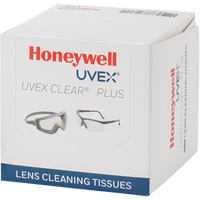 Uvex Clear&reg; Plus Lens Tissues, 4.125" x 3.96" Helyx Safety & Industrial Supplies