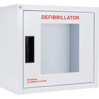 Standard Large AED Cabinet with Alarm, Zoll AED Plus&reg;/Zoll AED 3/Cardio-Science/Physio-Control For, Non-Medical Helyx Safety & Industrial Supplies