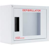 Standard Compact AED Cabinet with Alarm, Philips/Defibtech/Heartsine For, Non-Medical Helyx Safety & Industrial Supplies