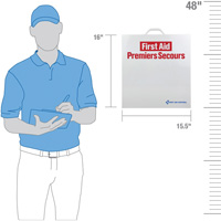 Armoire pour premiers soins SmartCompliance, R&eacute;pond &agrave; la norme CSA Z1220-17 type 3 environnements &agrave; haut risque, Petit (2-25 travailleurs) Helyx Safety & Industrial Supplies