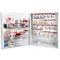 Armoire pour premiers soins SmartCompliance, R&eacute;pond &agrave; la norme CSA Z1220-17 type 3 environnements &agrave; haut risque, Moyen (26-50 travailleurs) Helyx Safety & Industrial Supplies