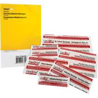 Recharge de bandages adh&eacute;sifs SmartCompliance, Assorti, Tissu/Plastique, Non st&eacute;rile Helyx Safety & Industrial Supplies