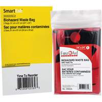 SmartCompliance&reg; Refill Waste Bags, Bio-Hazard, 24" L x 24" W Helyx Safety & Industrial Supplies