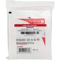 SmartCompliance&reg; Refill Gauze, Pad, 3" L x 3" W, Sterile, Medical Device Class 1 Helyx Safety & Industrial Supplies