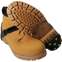 Dispositif de traction de talon Icetred, Caoutchouc/Carbure de tungst&egrave;ne, Traction Crampon, Taille unique Helyx Safety & Industrial Supplies