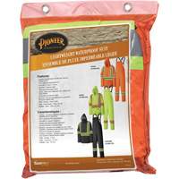 5598 Lightweight Waterproof Rain Suit, Polyester/PVC, Small, High Visibility Orange Helyx Safety & Industrial Supplies