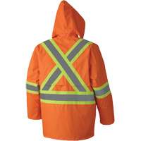 5608 210D Waterproof Rain Suit, Polyester/PVC, Small, High Visibility Orange Helyx Safety & Industrial Supplies