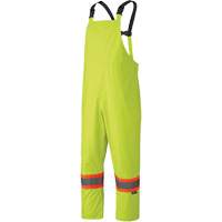 5609 210D Waterproof Rain Suit, Polyester/PVC, X-Small, High Visibility Lime-Yellow Helyx Safety & Industrial Supplies