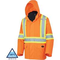 5632 The Rock 3-in-1 Parka, High Visibility Orange, X-Small Helyx Safety & Industrial Supplies