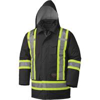 5025 Waterproof 7-in-1 Parka, Black, X-Small Helyx Safety & Industrial Supplies