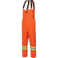 5053 The Rock 300D Insulated Bib Pants, Polyester, Small, High Visibility Orange Helyx Safety & Industrial Supplies