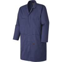 512 Shop Coat, Poly-Cotton, Small, Navy Blue Helyx Safety & Industrial Supplies