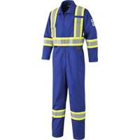 7704 Combinaison &agrave; haute visibilit&eacute; FR-Tech, Taille 42, Bleu royal, 10 cal/cm²/9,7 cal/cm² Helyx Safety & Industrial Supplies