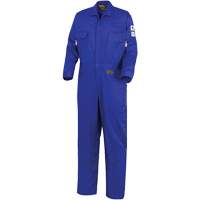 7779 Combinaison ignifuge r&eacute;sistant aux arcs &eacute;lectriques FR-Tech 88/12, Taille 48, Bleu royal Helyx Safety & Industrial Supplies