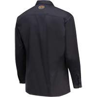 7742 FR-Tech&reg; Flame-Resistant Safety Shirt, Small, Navy Blue Helyx Safety & Industrial Supplies