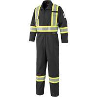 7702BKT Combinaison FR-Tech contre les arcs, Taille 40 (grand taille), Noir, 10 cal/cm² Helyx Safety & Industrial Supplies