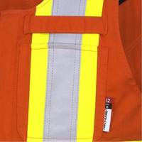 7712 Combinaison ignifuge FR-Tech, Petit, Orange haute visibilit&eacute; Helyx Safety & Industrial Supplies