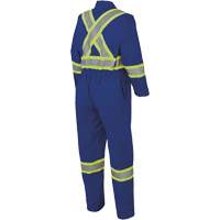7706 Combinaison ignifuge FR-Tech avec fermetures &agrave; glissi&egrave;re aux jambes, Taille 36, Bleu royal, 9,7 cal/cm² Helyx Safety & Industrial Supplies