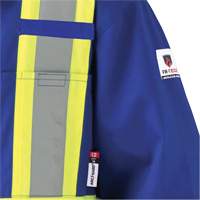 7706 Combinaison ignifuge FR-Tech avec fermetures &agrave; glissi&egrave;re aux jambes, Taille 36, Bleu royal, 9,7 cal/cm² Helyx Safety & Industrial Supplies