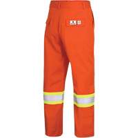 7763 Pantalon de s&eacute;curit&eacute; haute visibilit&eacute; r&eacute;sistant aux arcs &eacute;lectriques FR-Tech 88/12, 30, x 30, Orange haute visibilit&eacute;, 9,7 cal/cm² Helyx Safety & Industrial Supplies