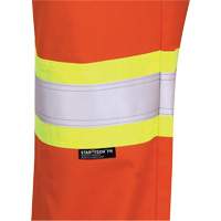 7763 Pantalon de s&eacute;curit&eacute; haute visibilit&eacute; r&eacute;sistant aux arcs &eacute;lectriques FR-Tech 88/12, 30, x 30, Orange haute visibilit&eacute;, 9,7 cal/cm² Helyx Safety & Industrial Supplies
