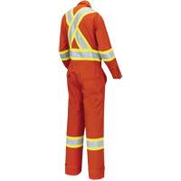 7702W Combinaison FR-Tech ignifuge/contre les arcs pour femme, Taille T-petit, Orange haute visibilit&eacute;, 10 cal/cm² Helyx Safety & Industrial Supplies