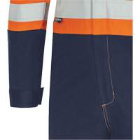 7702BB Combinaison de s&eacute;curit&eacute; FR-Tech 2 tons, Taille 36, Bleu marin/Orange, 10 cal/cm² Helyx Safety & Industrial Supplies