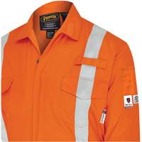 7702BB Combinaison de s&eacute;curit&eacute; FR-Tech 2 tons, Taille 36, Bleu marin/Orange, 10 cal/cm² Helyx Safety & Industrial Supplies