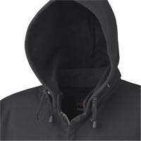 337 Capuche &agrave; fermeture &eacute;clair ignifug&eacute;e, Hommes, T-petit, Noir, 22 cal/cm² Helyx Safety & Industrial Supplies