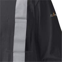 340SFA Flame-Resistant Long-Sleeved Safety Shirt, Small, Black Helyx Safety & Industrial Supplies