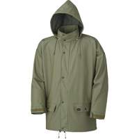 D7000 Veste imperm&eacute;able extensible, Polyur&eacute;thane, T-petit, Vert Helyx Safety & Industrial Supplies