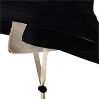 D5050 Chapeau Sou'wester traditionnel noir Dry King, Petit, Noir, Caoutchouc Helyx Safety & Industrial Supplies