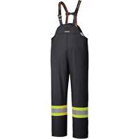 5895BK Salopettes extensibles imperm&eacute;ables et ignifuges, T-petit, Noir Helyx Safety & Industrial Supplies